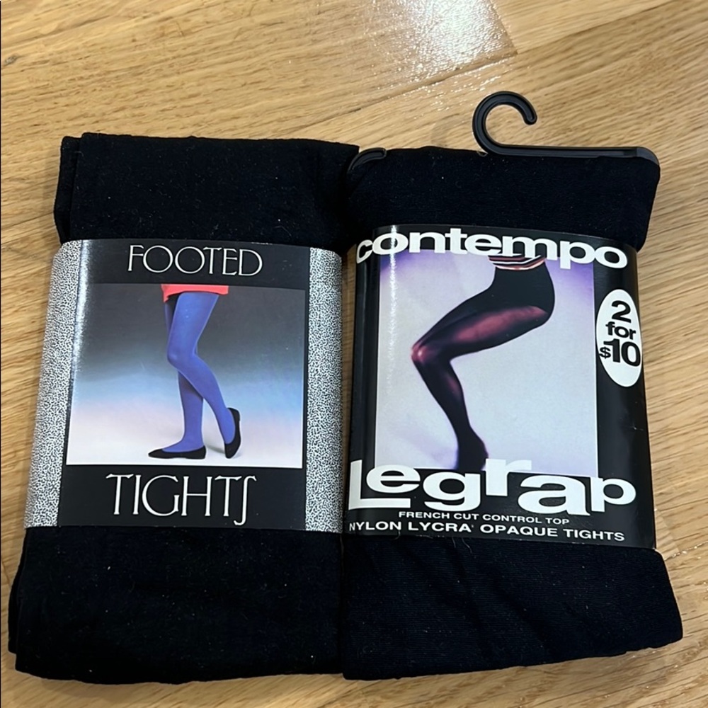 NWT black tights
